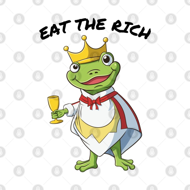 Eat The Rich Frog by micho2591