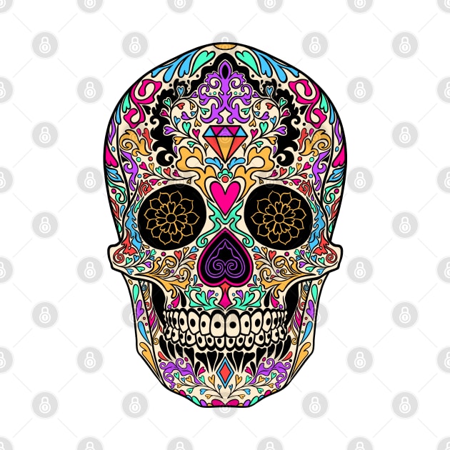 Sugar skull sugarskull by OccultOmaStore