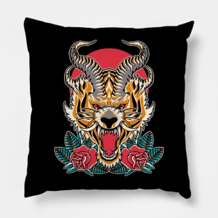 Tiger head Pillow