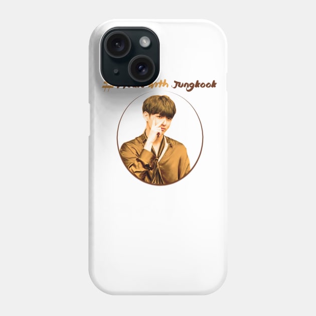 jungkook t-shirt Phone Case by adouniss