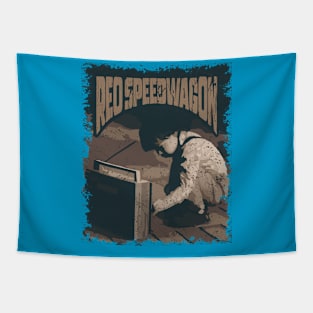 REO Speedwagon Vintage Radio Tapestry