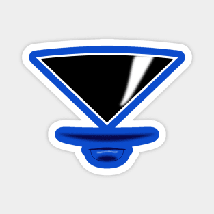 Zeo Ranger 3 Blue Visor Magnet