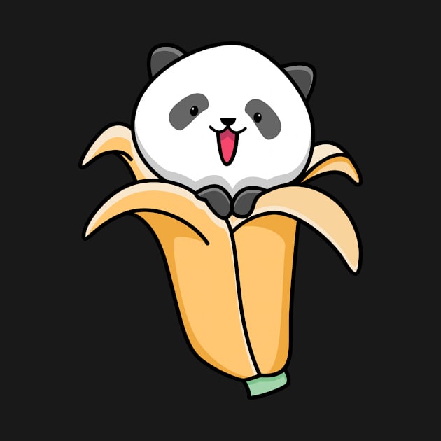 panda banana by BarnawiMT