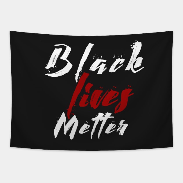 Black Lives Metter, BLM Tapestry by RedoneDesignART