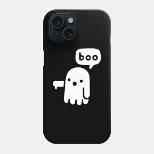 Funny Ghost Of Disapproval Boo! Phone Case