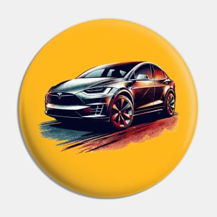 Tesla Model X Pin