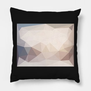 Muted Color Triangles Pillow