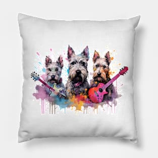 Terrier Trio Pillow