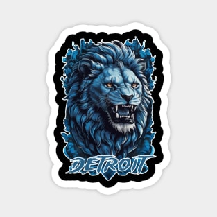 Detro lions Magnet