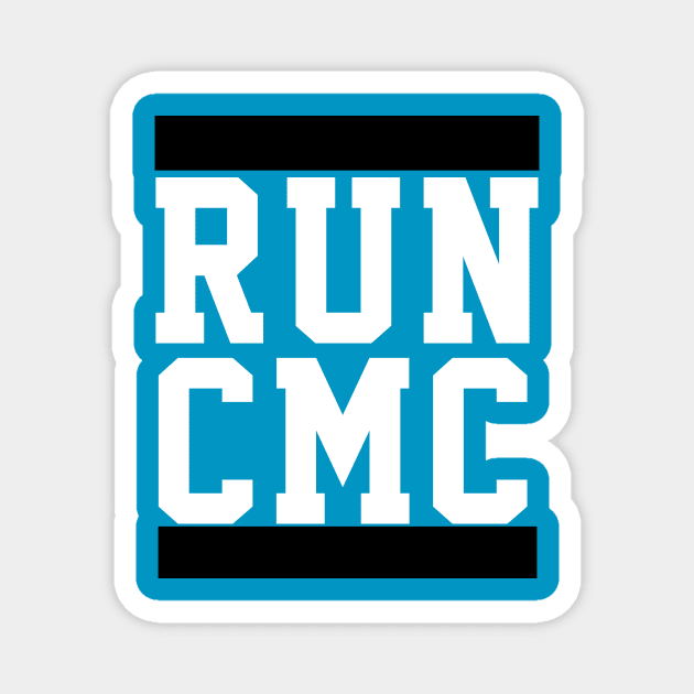 Football Gift Idea Run CMC Magnet by soufyane