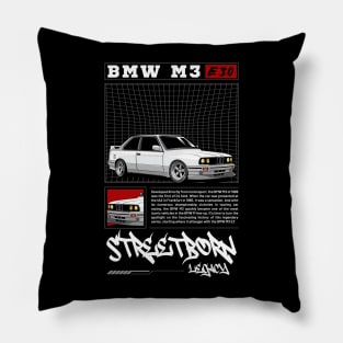 Vintage M3 E30 Car Pillow