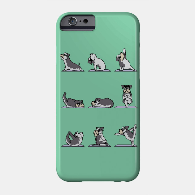 Miniature Schnauzer Yoga iPhone 11 case Miniature Schnauzer Yoga iPhone 11 case