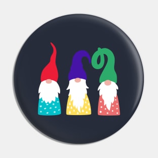 Gnome Christmas Pin