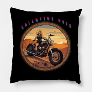Galentines gal desert blast Pillow
