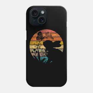 Rabbit silhouette Phone Case