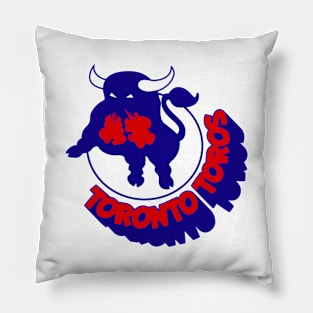 Retro Hockey - Toronto Toros Hockey Team - WHA Seventies Pillow