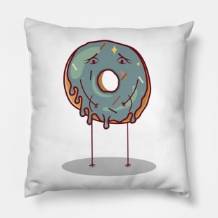 Cute Character - Sad Donuts Pillow