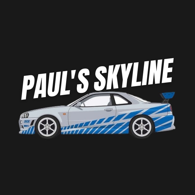 Skyline R34 GTR Fast and furious by MOTOSHIFT