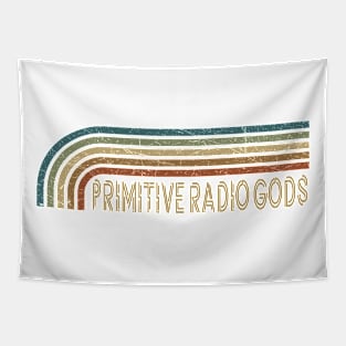 Primitive Radio Gods Retro Stripes Tapestry