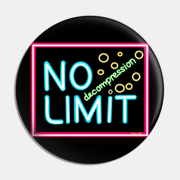 No decompression limit neon sign NDL Pin by Namwuob