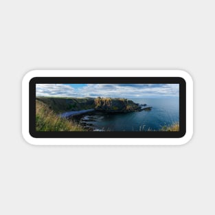 Panorama of Dunnottar castle in Aberdeenshire, Scotland Magnet