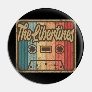 The Libertines Vintage Cassette Pin