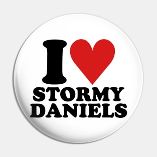 I heart Stormy Daniels Pin