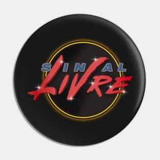 Canal Livre // Defunct 90s Brazilian Crime Show Pin