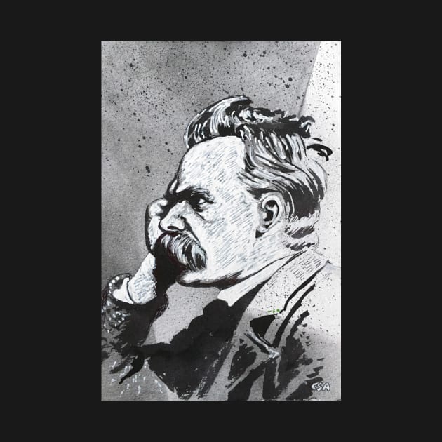 Nietzsche by MasterpieceArt