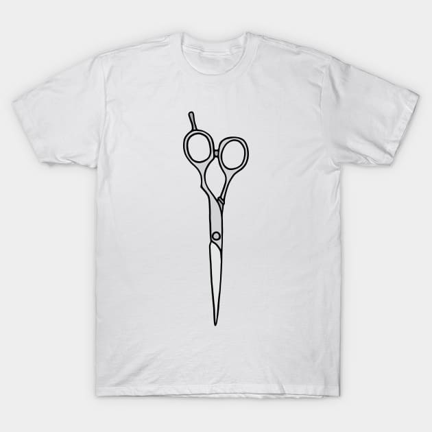 Hairdresser Scissors - Hair Stylist - T-Shirt