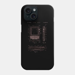 Blackberry Patent Blueprint Phone Case