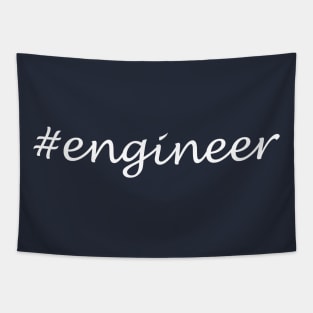 Engineer Profession - Hashtag Design Tapestry