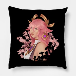 Yae Miko, Genshin Impact Pillow