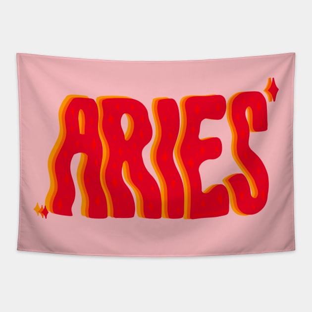 Aries Tapestry by Doodle by Meg