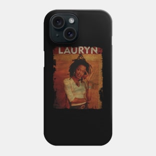 TEXTURE ART-Lauryn Hill - RETRO STYLE 4 Phone Case