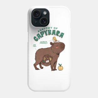 Anatomy of a Capybara Phone Case