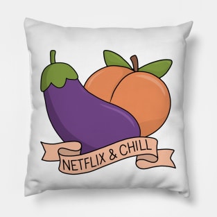 Netflix and Chill Pillow