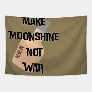 Make Moonshine Not War (c) By Anny Anime Tapestry