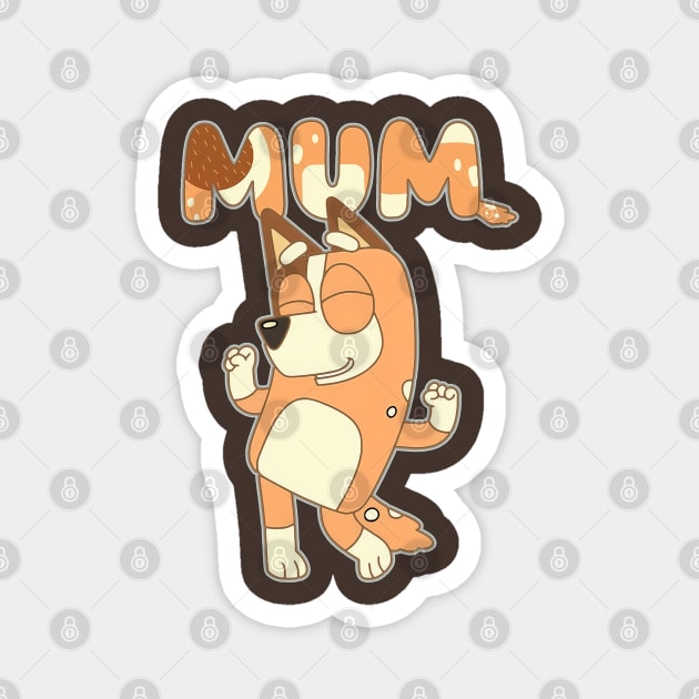 The Enjoy Dance Mum Magnet by Radenpatah