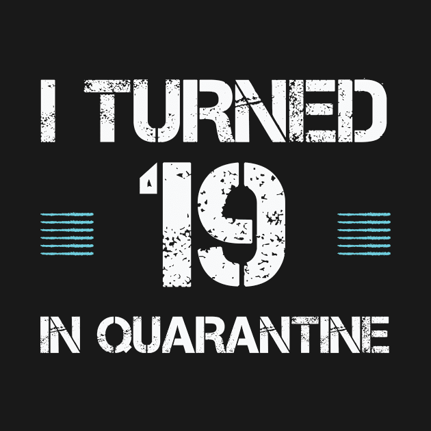 I turned 19 in quarantine funny gift by JoeColors