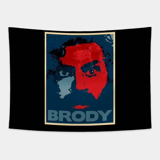 Bruiser brody - Popart Tapestry by gulymaiden