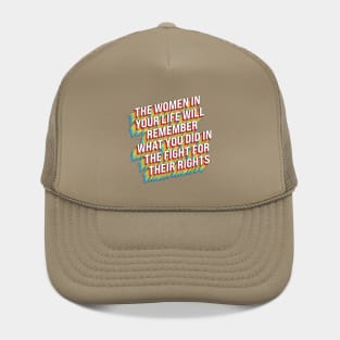 Fight For Women's Rights Hat