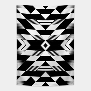 Modern Tribal Mayan Pattern Tapestry