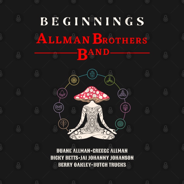 The Allman Brothers Band - Beginnings // In Album Fan Art Designs by Liamlefr