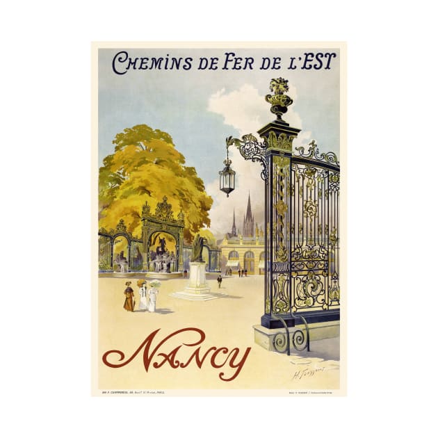 Nancy France Vintage Poster 1908 by vintagetreasure