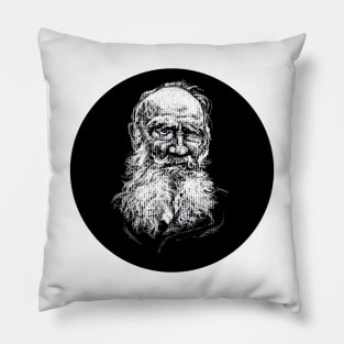 Tolstoy in a Circle! Pillow