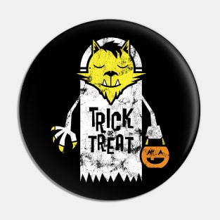 Wereghost Halloween 2020 Werewolf Ghost Trick or Treat October Spooky Goth Pin