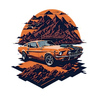 Timeless Appeal: The Story Behind the 1968 Mustang - A Legendary Ride T-Shirt