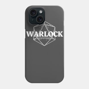 Warlock D20 Symbol DnD Print Phone Case