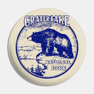 Crater Lake National Park Vintage Pin